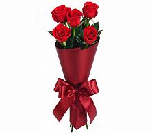 Букет 5 Красных роз Эдлесс Лав в Шохово