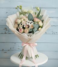 Букет цветов из:  Розы и Лизиантусы в Шохово