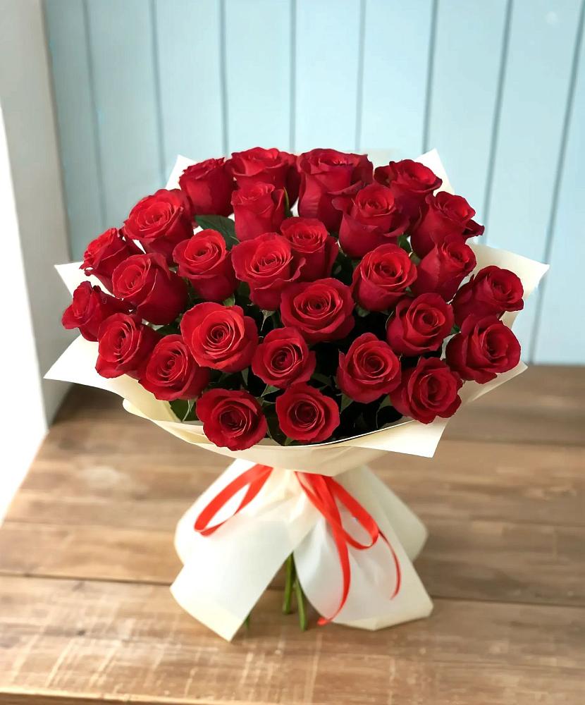 Букет 29 Красных роз в Шохово