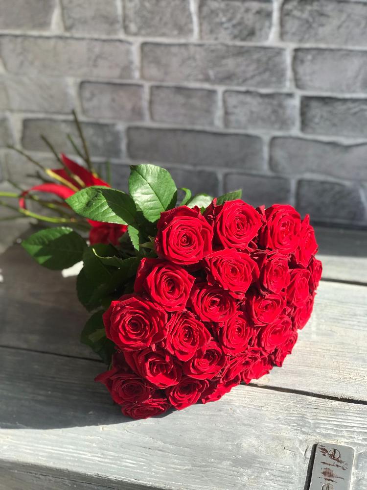 Букет Красные розы Фридом в Шохово