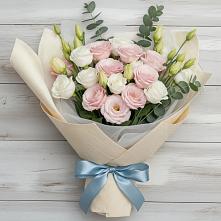 Букет цветов из:  Лизиантусы #REPLACE_PRED# Шохово