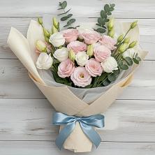 Букет цветов из:  Лизиантусы в Шохово