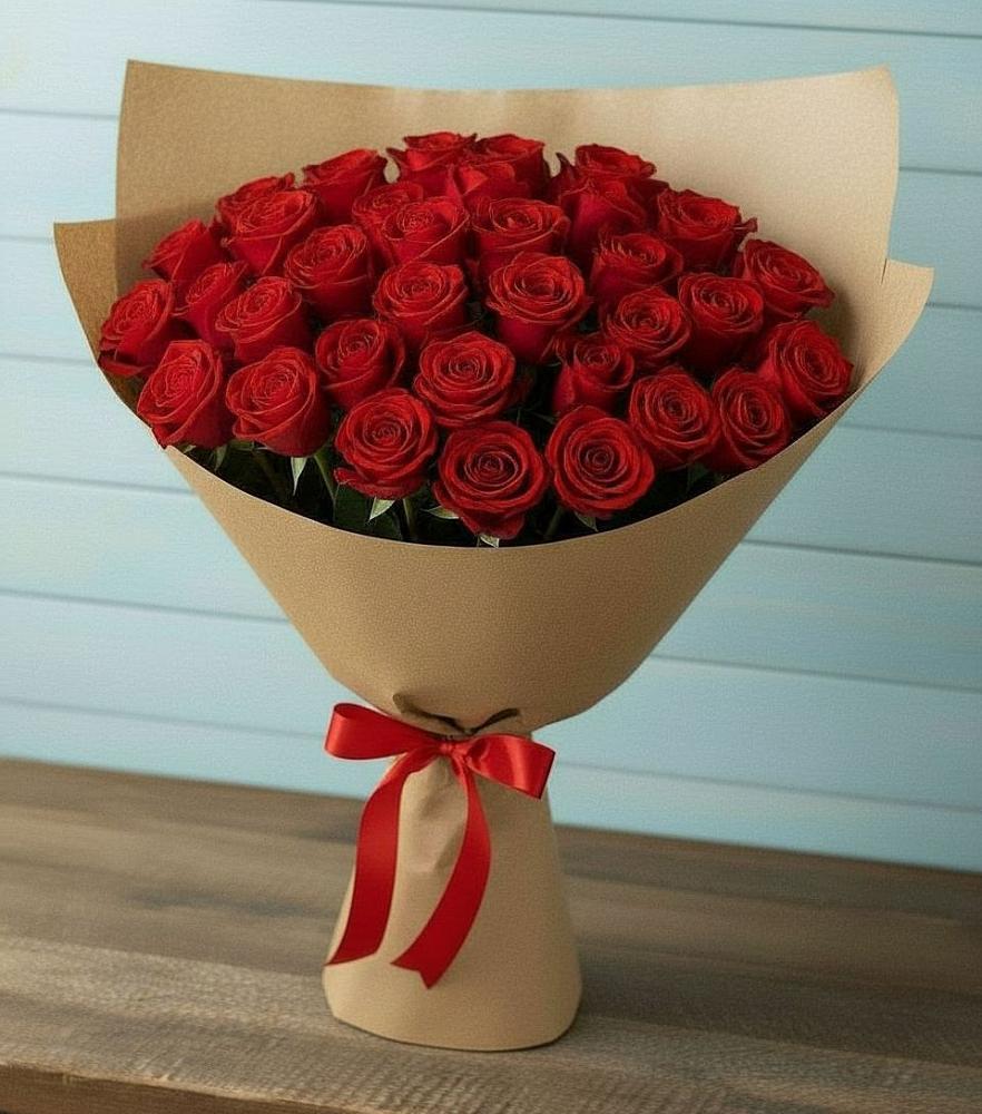 Букет Красные розы Милано в Шохово