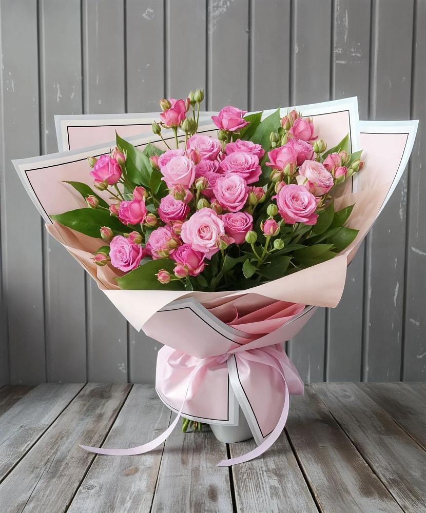 Букет Розовый кустик в Шохово