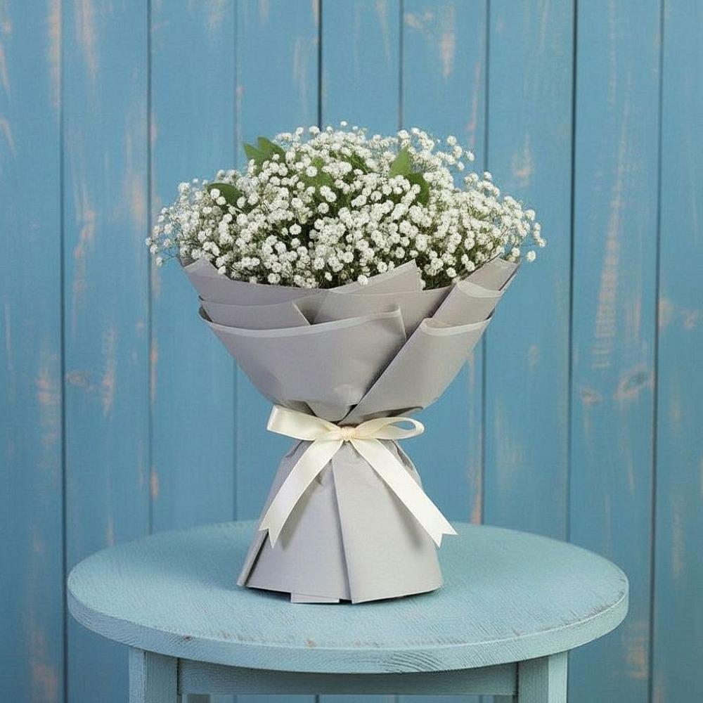 Букет цветов из: Гипсофила в Шохово