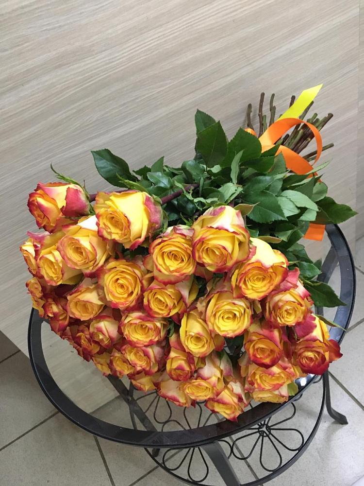 Букет Желтые розы в Шохово