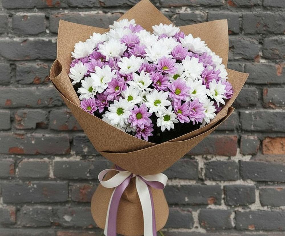Букет цветов из: Хризантемы в Шохово