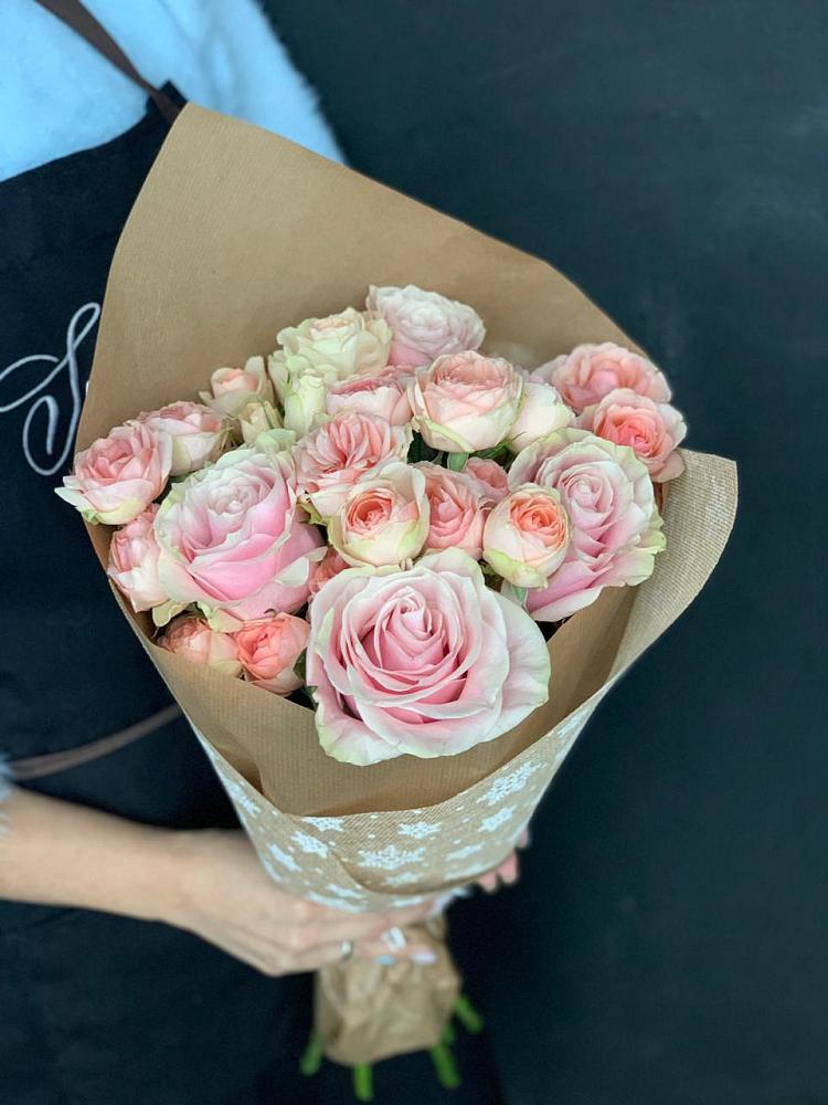 Букет цветов из: Хризантемы и Розы в Шохово