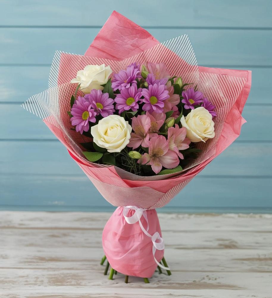 Букет цветов из: Герберы в Шохово