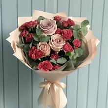 Букет цветов из:  Гвоздики и Розы #REPLACE_PRED# Шохово