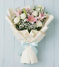 Букет цветов из:  Лилии в Шохово